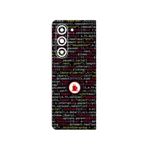 MAHOOT Programming 1 Cover Sticker for Samsung Galaxy Z Fold 5