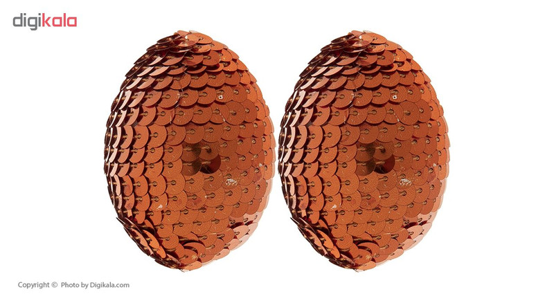 تخم مرغ تزیینی طرح پولک 010 مجموعه 6 عددی محسنین