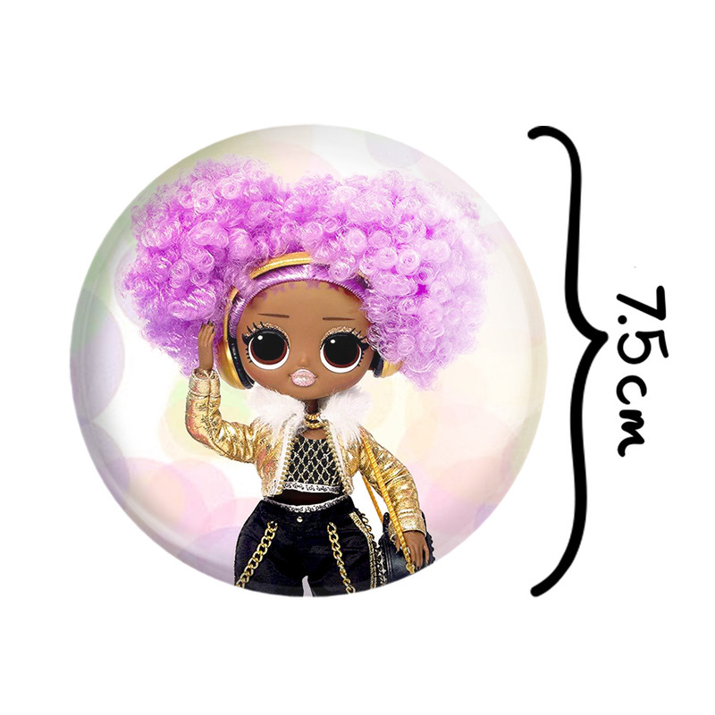 آینه جیبی خندالو مدل عروسک ال او ال LOL کد 27884