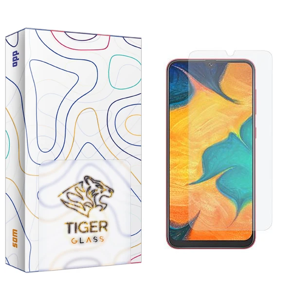 محافظ صفحه نمایش تایگر گلس مدل SAM2 مناسب برای گوشی موبایل سامسونگ Galaxy A30