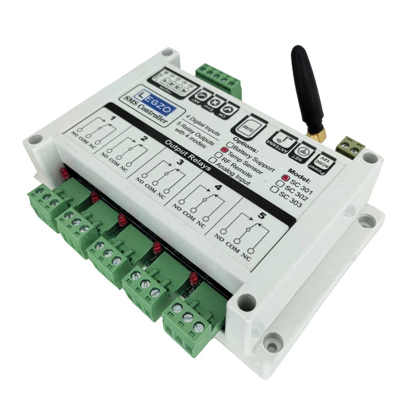 عکس شماره 2 : مرکز کنترل پیامکی هوشمند لگزو ویرا مدل sc301