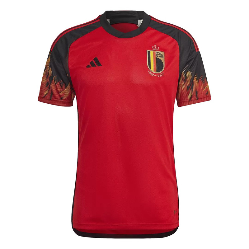 تی شرت ورزشی مردانه مدل بلژیک کد Home WC2022