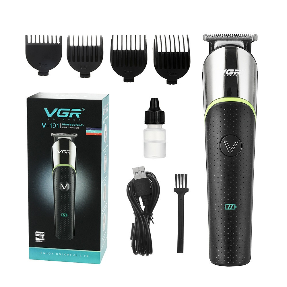 ماشین اصلاح موی سر و صورت وی جی ار مدل v-191 ماشین اصلاح موی سر و صورت وی جی ار مدل v-191