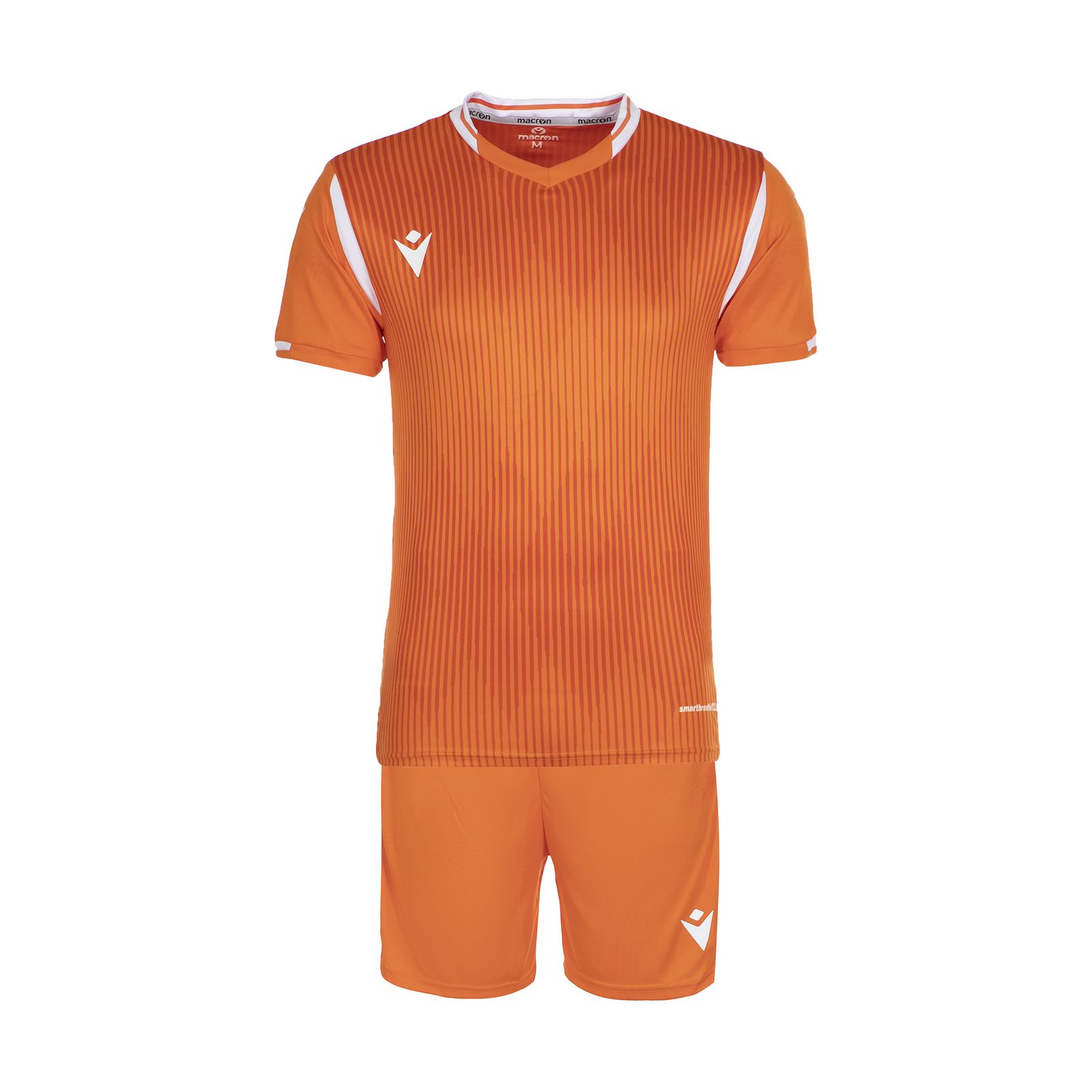 ست پیراهن و شورت ورزشی مردانه مکرون مدل فارست رنگ نارنجی