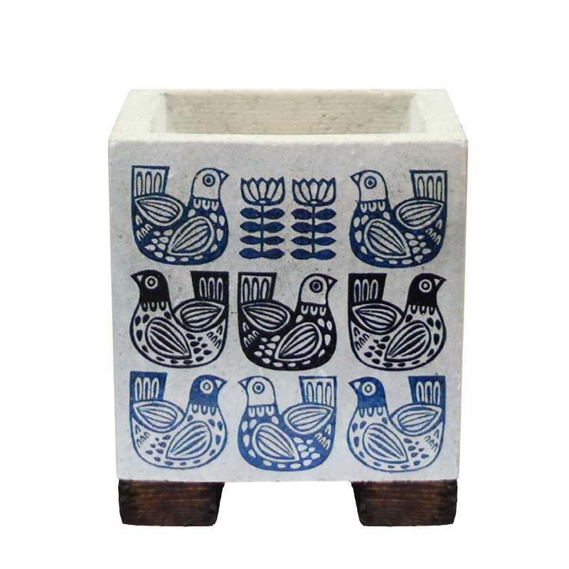 گلدان طرح کبوتر مدل 01