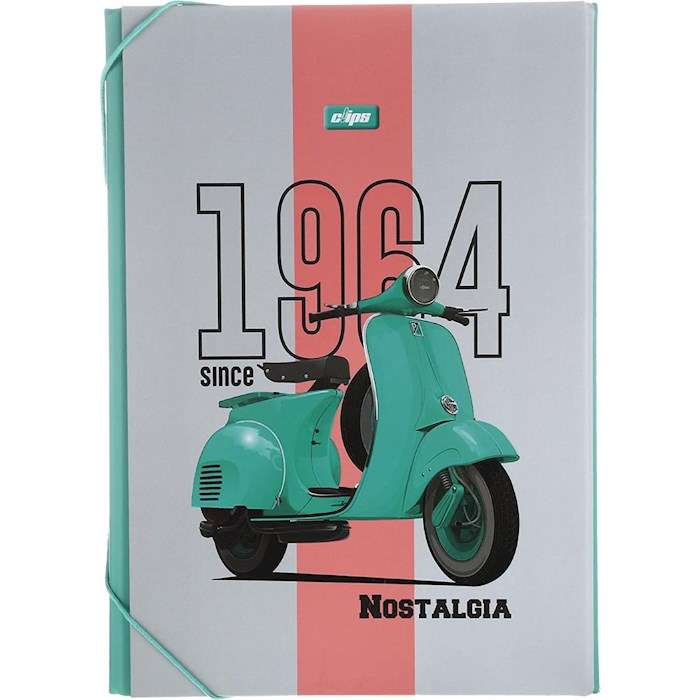 پوشه کلیپس مدل کش دار طرح موتور