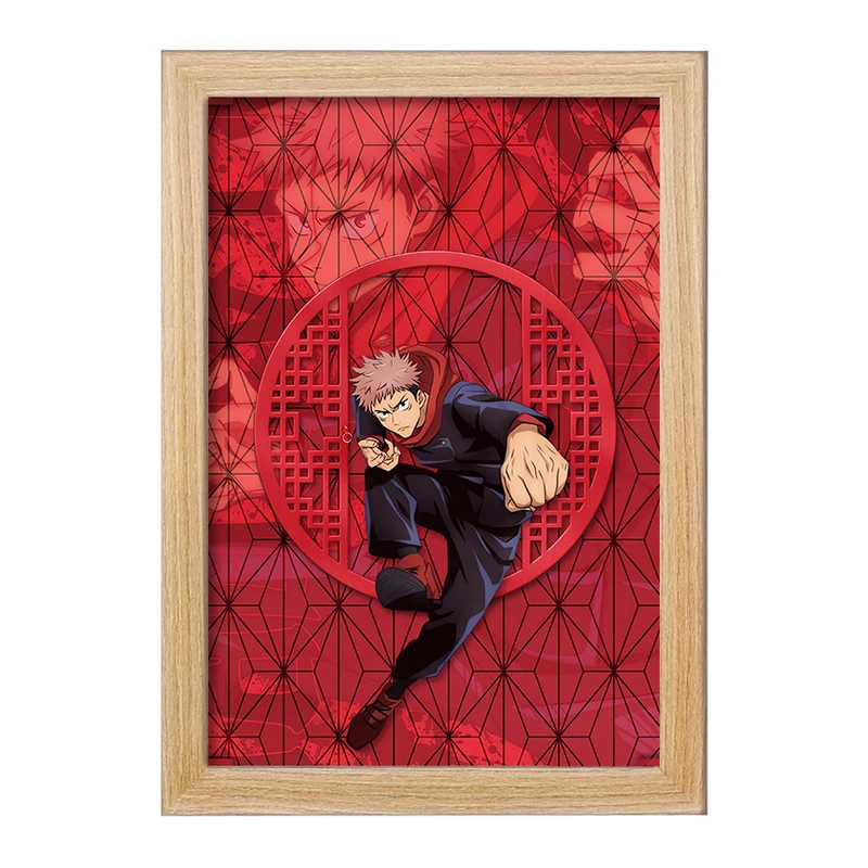 تابلو خندالو مدل انیمه آکادمی قهرمان من کد F790