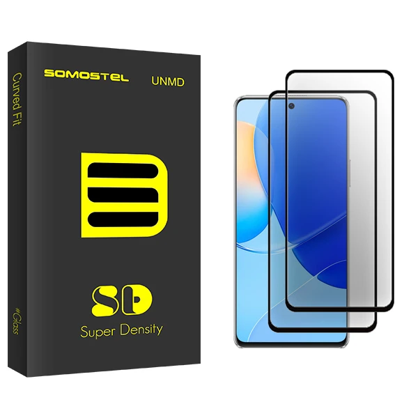 محافظ صفحه نمایش سرامیکی سوماستل مدل SD Glass MIX2106 مناسب برای گوشی موبایل هوآوی Nova 9 SE بسته دو عددی