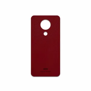 MAHOOT Red-Leather Cover Sticker for Nokia 3.4