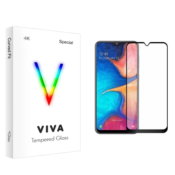محافظ صفحه نمایش ویوا مدل 4K مناسب برای گوشی موبایل سامسونگ Galaxy a20s