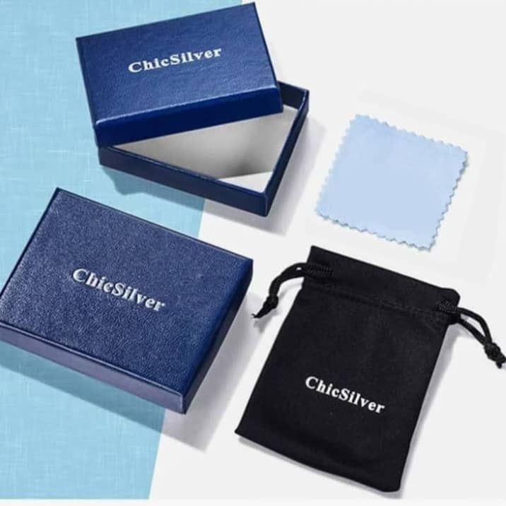 پابند نقره زنانه شیک سیلور مدل توپاز