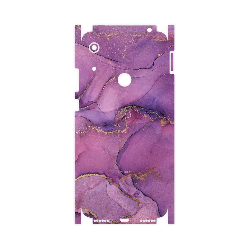 برچسب پوششی ماهوت مدل Purple Marble-FullSkin مناسب برای گوشی موبایل هوآوی Y6s 2019
