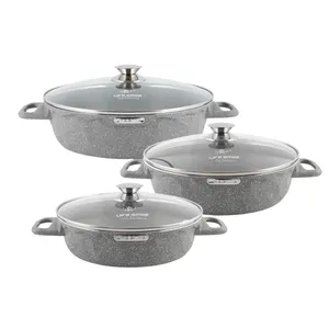 سرویس تابه 6 پارچه لایف اسمایل مدل LIFEP7STSHR-6-4