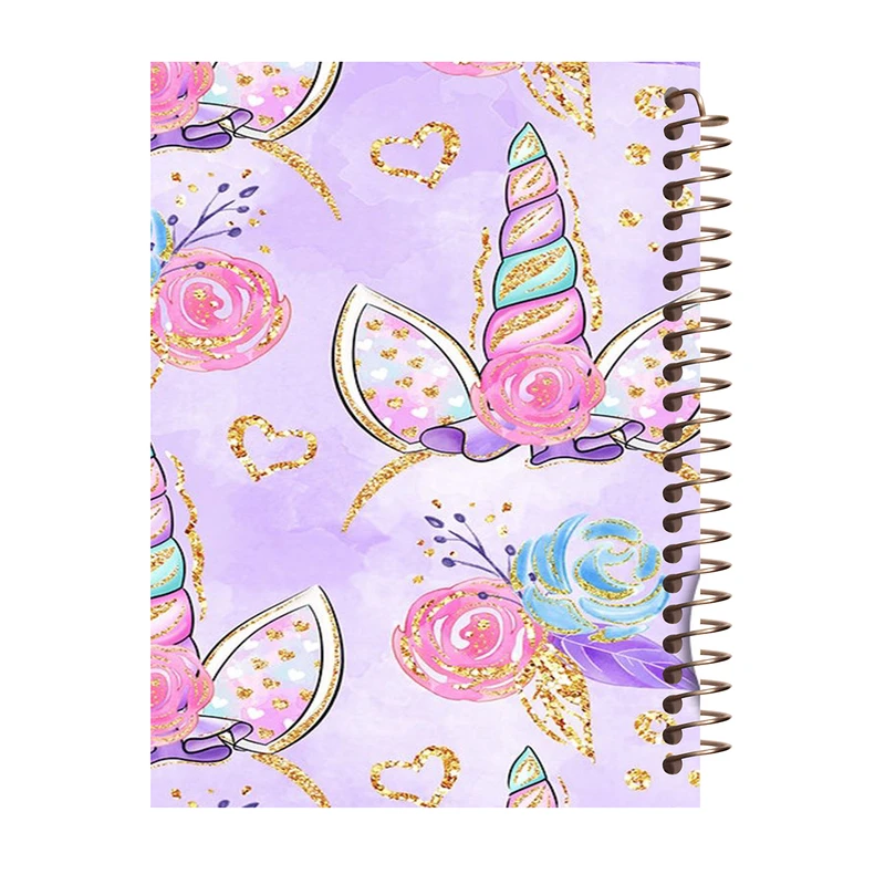 دفتر مشق 100 برگ مدل یونیکورن کد H191