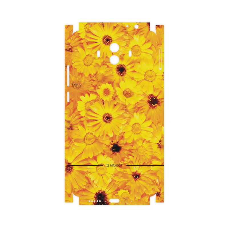 برچسب پوششی ماهوت مدل Yellow-Flower-FullSkin مناسب برای گوشی موبایل هواوی Mate 10