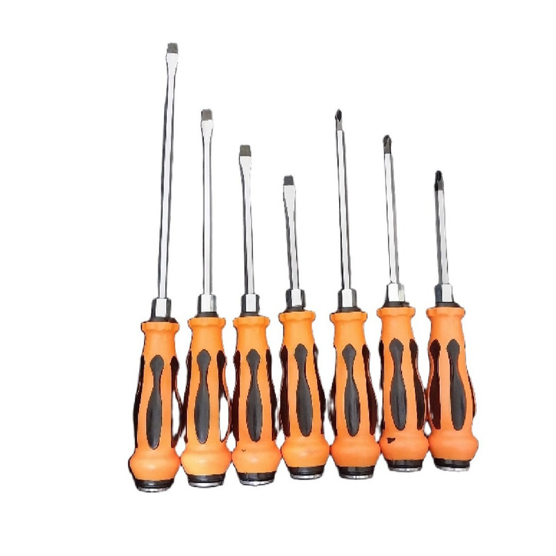 پیچ گوشتی ضربه خور کینیوس مدل set7  بسته 7 عددی
