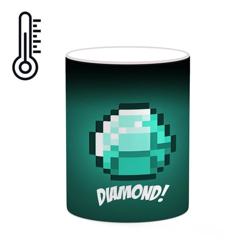 ماگ حرارتی کاکتی مدل بازی ماینکرفت Minecraft کد mgh29563