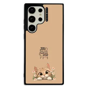 AKAM AMC-WSGS23U-ANIMALS QOUTES-17 Cover For Samsung Galaxy S23 Ultra