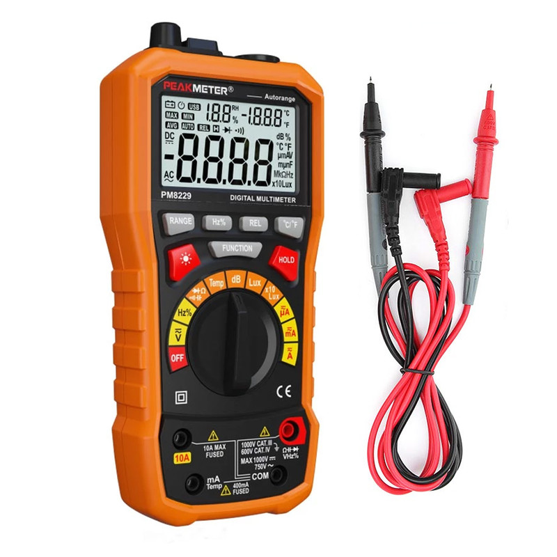 مولتی متر دیجیتال پیک متر مدل PM8229