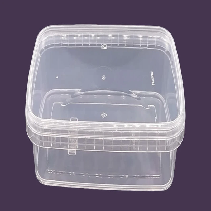 ظرف نگهدارنده مدل فریزری پولاد مربعی بسته 20 عددی