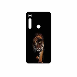 MAHOOT Wild Tiger Cover Sticker for Motorola One Macro