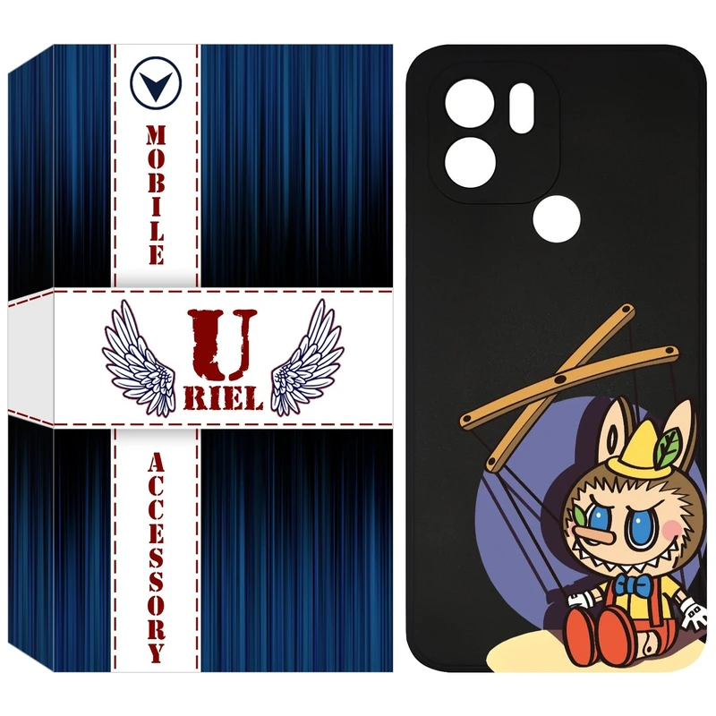 کاور یوریل مدل KSH کد 108 طرح عروسک لبوبو مناسب برای گوشی موبایل شیائومی Redmi A1 Plus / A2 Plus / Poco C50