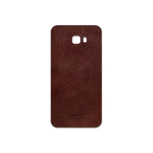 MAHOOT Natural-Leather Cover Sticker for Samsung Galaxy C7 Pro