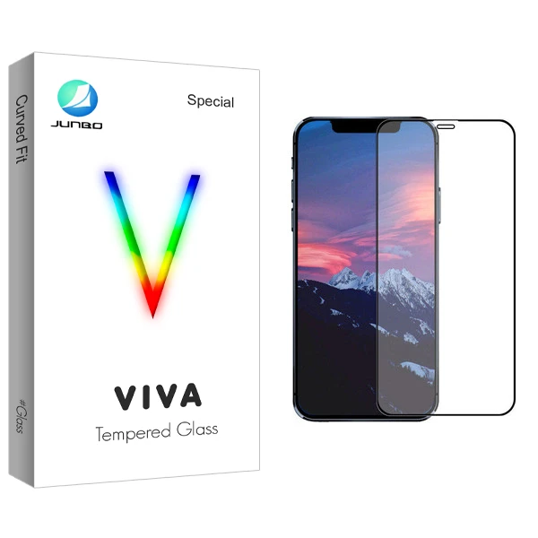 محافظ صفحه نمایش سرامیکی جانبو مدل Viva Glass مناسب برای گوشی موبایل اپل iPhone 12 Pro Max