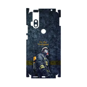 MAHOOT Firefighter-FullSkin Cover Sticker for Motorola One Hyper