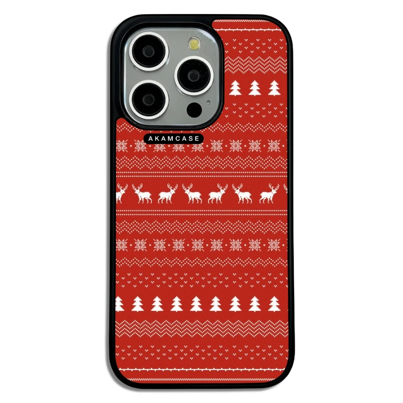 کاور آکام مدل AMC-WA15PRO-CHRISTMAS-14 مناسب برای گوشی موبایل اپل iPhone 15 Pro