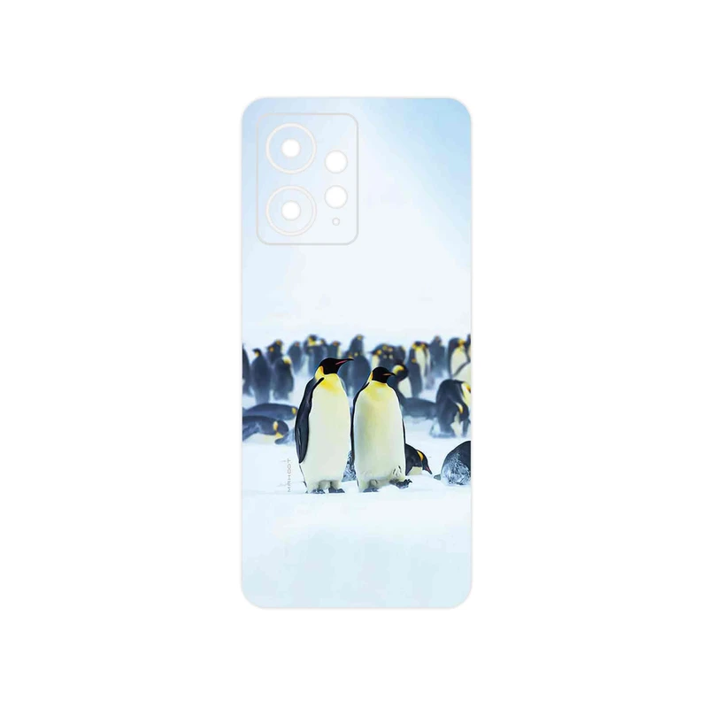 برچسب پوششی ماهوت مدل Penguin مناسب برای گوشی موبایل شیائومی Redmi Note 12 4G