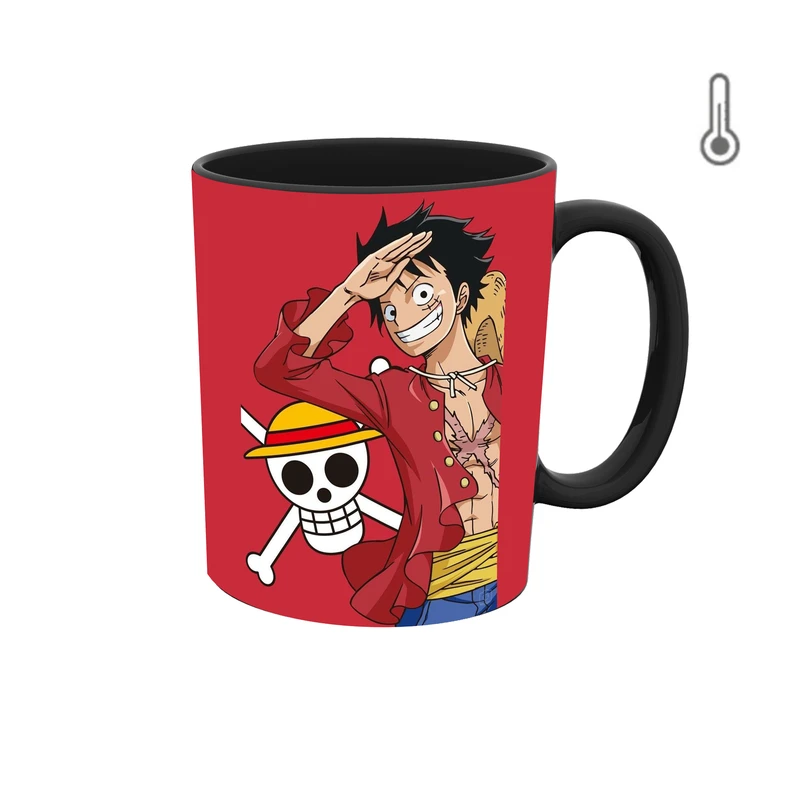 ماگ حرارتی طرح انیمه وان پیس لوفی 