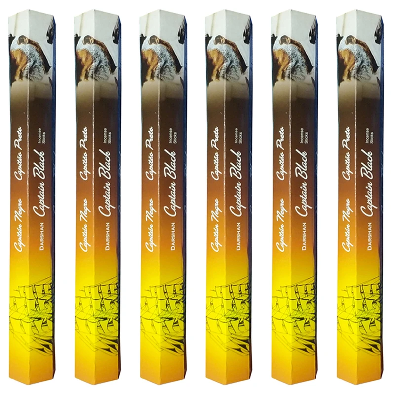 عود دارشان مدل کاپیتان بلک کد 06 مجموعه 6 عددی