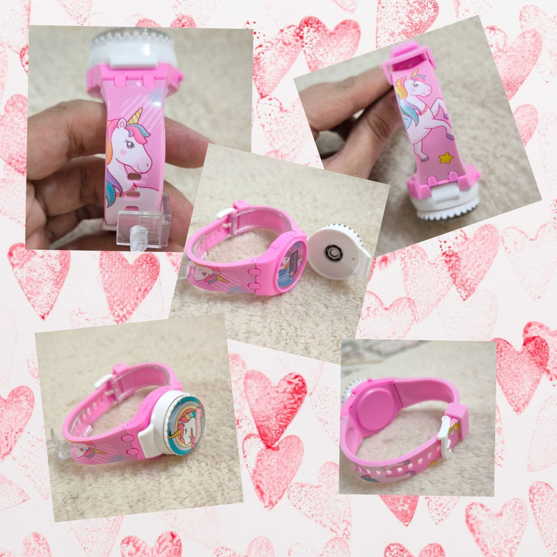 ساعت مچی دیجیتال مدل صفحه چرخان یونیکورن