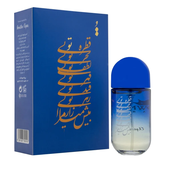 ادوپرفیوم کراون استار طرح شعر مدل Invictus Aqua حجم 30 میلی‌لیتر