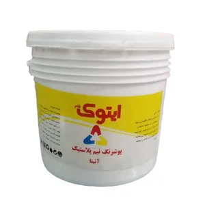رنگ سفید پلاستیک ایتوک کد 600 وزن 5 کیلوگرم