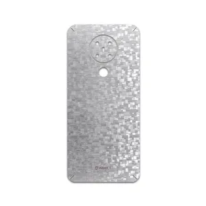MAHOOT Silver-Silicon Cover Sticker for Nokia 5.3