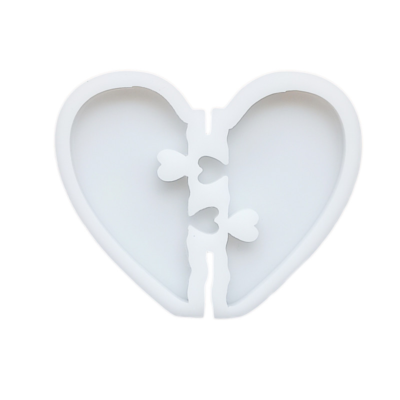 قالب رزین مدل قلب طرح عشق کد GS3