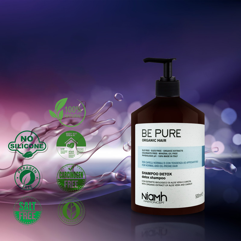 شامپو تقویت کننده مو بی پیور مدل Oily Scalp حجم 500 میلی لیتر