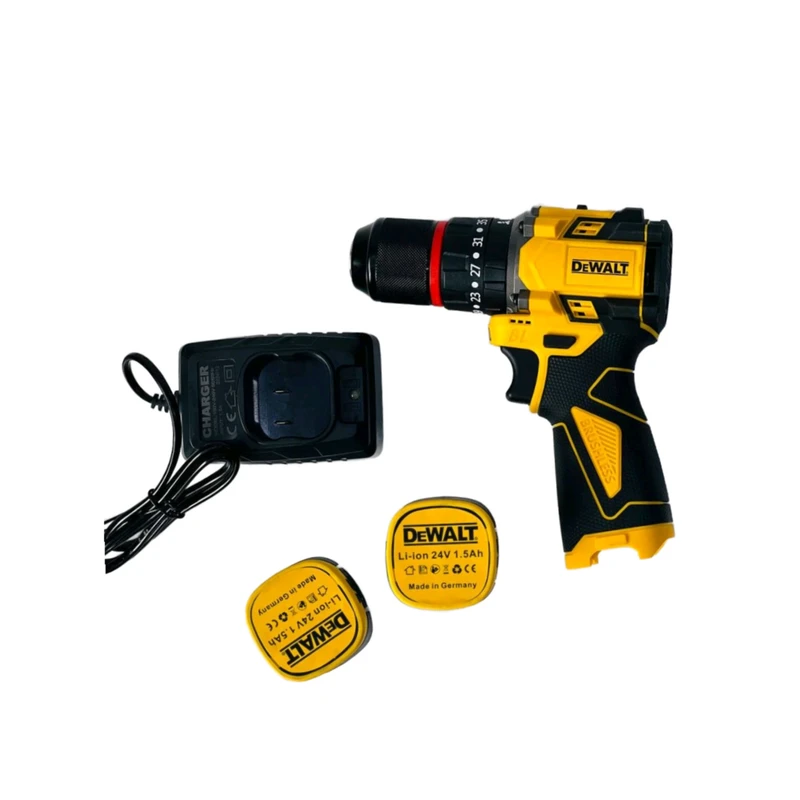 عکس شماره 2 : دریل پیچ گوشتی شارژی دیوالت مدل سه نظام فلزی