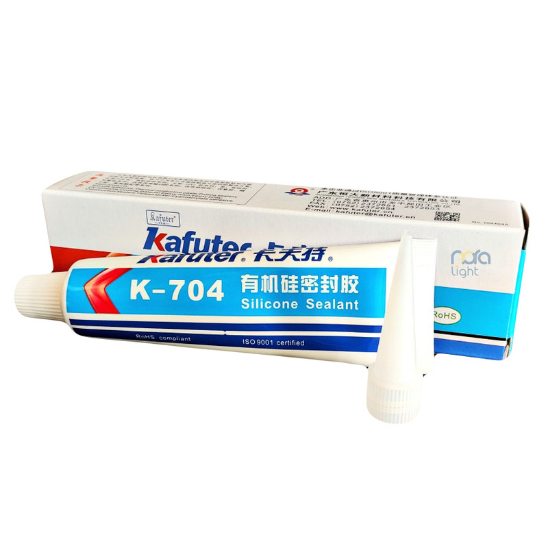 چسب سیلیکون کافوتر مدل K-704 وزن 45 گرم بسته 5 عددی