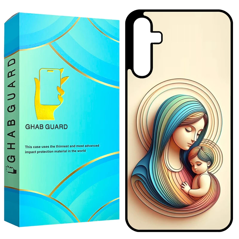 کاور قاب گارد طرح مادر و بچه مدل GCHPA35 مناسب برای گوشی موبایل سامسونگ Galaxy A35 5G