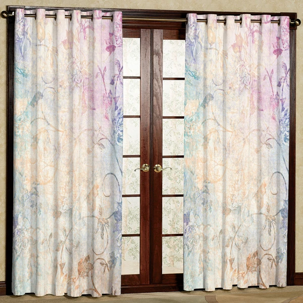 پرده مخمل پانچی کد 6064 سایز  280x140 سانتی متر