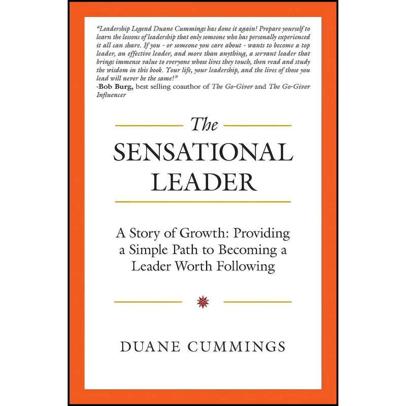 کتاب The Sensational Leader اثر Duane Cummings انتشارات بله