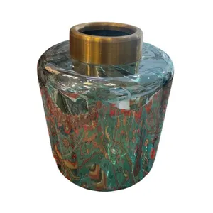 گلدان شیشه ای مدل g6h6