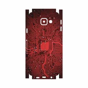 MAHOOT Red Printed Circuit Board-FullSkin Cover Sticker for Samsung Galaxy A3 2016