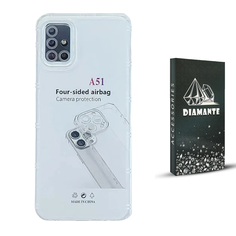 کاور دیامانته مدل Nahid Navy مناسب برای گوشی موبایل سامسونگ Galaxy A51 4G / 5G