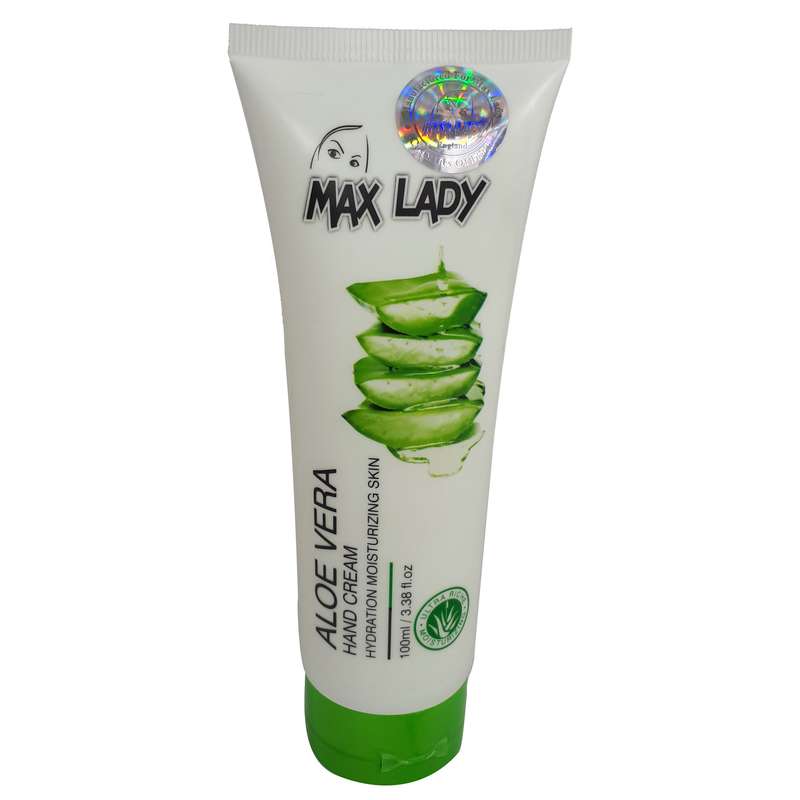 کرم آبرسان مکس لیدی مدل ALOE VERA شماره 05 وزن 100 گرم
