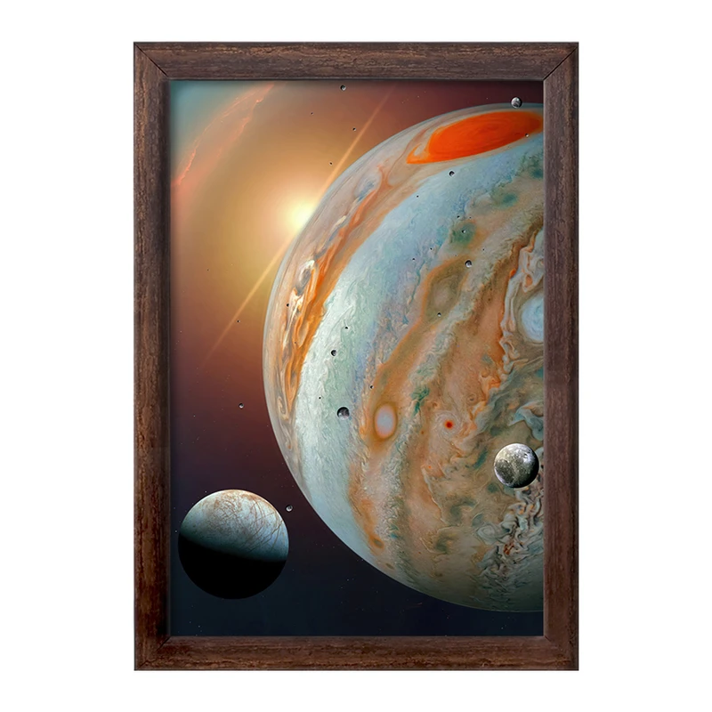 تابلو خندالو طرح کهکشان و سیاره ها کد 25371