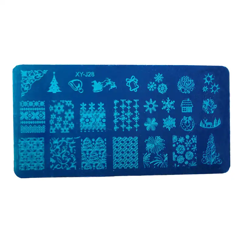 شابلون طراحی ناخن مدل XY-J28